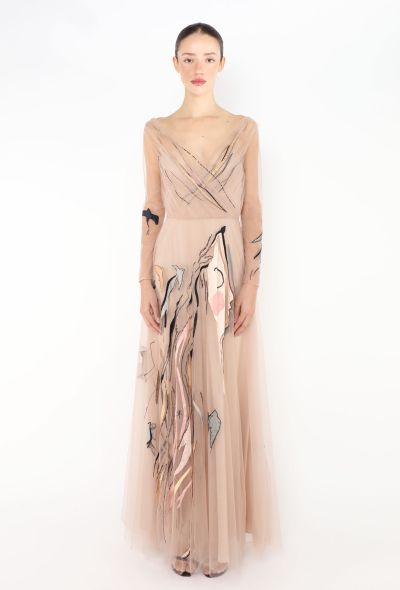 Dior Semi-Couture 2019 Embroidered Tulle Gown - 1