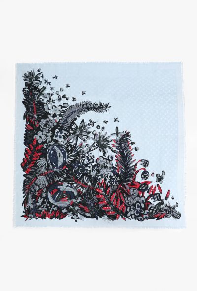 Louis Vuitton Monogram Silk Devorgram Scarf - 1