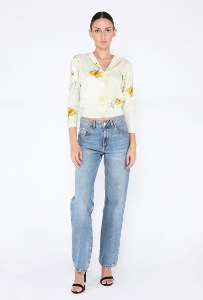 Balenciaga 2020 Floral Print Cardigan - 2