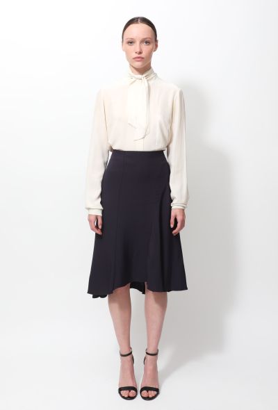                             Asymmetrical Flared Skirt - 1