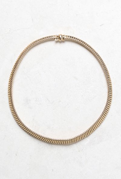                                         Vintage 18k Yellow Gold Necklace-2