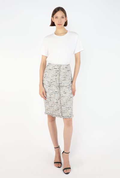 Chanel Metallic Silk Lesage Skirt, F/W 2008 - 1