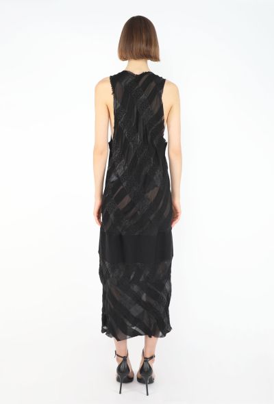 Comme des Garçons Iridescent Banded Slip Dress, 1993 - 2