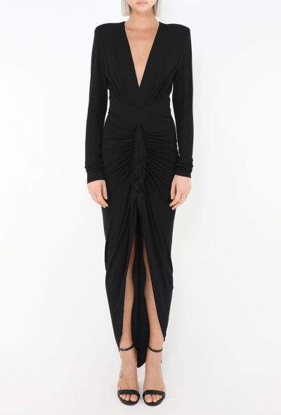 Alexandre Vauthier Plunging Ruched Gown - 2