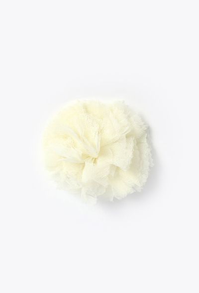 Chanel Tulle Camélia Brooch - 1