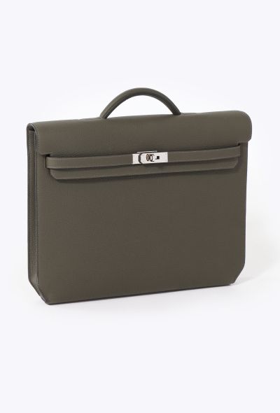 Hermès Graphite Togo Kelly Dépêches 36 Briefcase - 2 Hermès Graphite Togo Kelly Dépêches 36 Briefcase - 2