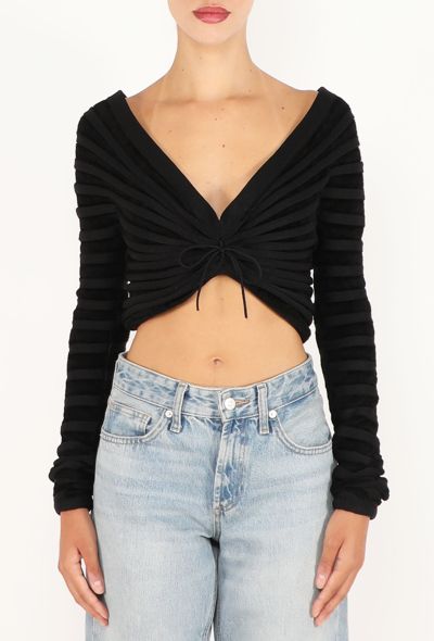 Alaïa Chenille Off-Shoulder Top , 2024 - 2