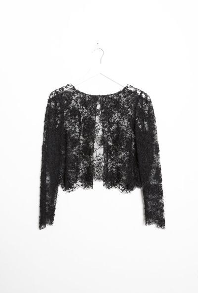 Chanel Embroidered Lace Bolero & Skirt Set - 2 Chanel Embroidered Lace Bolero & Skirt Set - 2