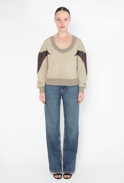 Balenciaga 2003 Colorblock Cubist Sweater - 2 Balenciaga 2003 Colorblock Cubist Sweater - 2