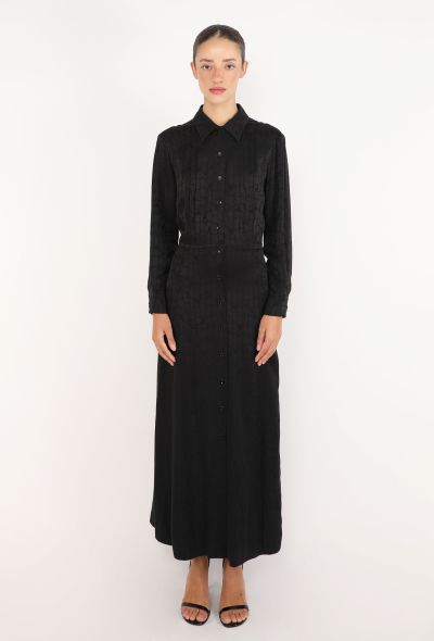 Céline Croco Jacquard Silk Dress, 2019 - 2