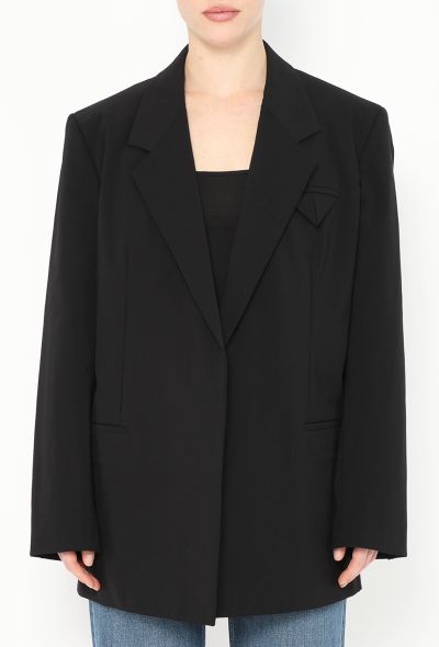 Bottega Veneta S/S 2020 Tailored Nylon Blazer - 1 Bottega Veneta S/S 2020 Tailored Nylon Blazer - 1