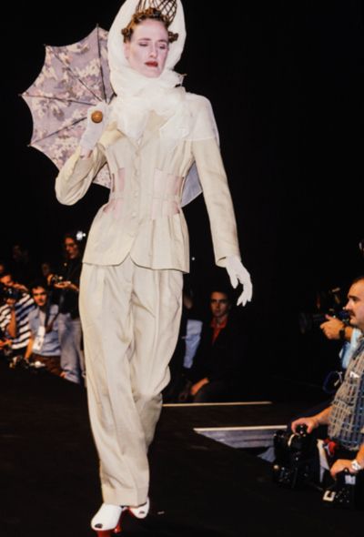 Jean Paul Gaultier Lace-Up Cage Blazer, S/S 1989 - 2