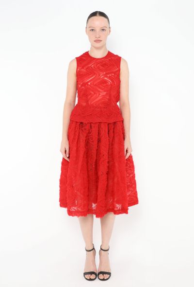 Comme des Garçons 2020 Tulle Peplum Top - 2