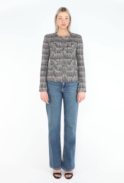 Chanel Fall 2004 Iridescent Tweed Jacket - 2