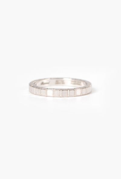 Chopard 18k White Gold Ice Cube Ring - 1 Chopard 18k White Gold Ice Cube Ring - 1