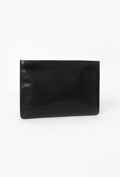 Alaïa Black Leather Clutch - 2 Alaïa Black Leather Clutch - 2