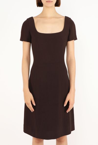Prada Scoop-Neck Flared Dress, 1992 - 2