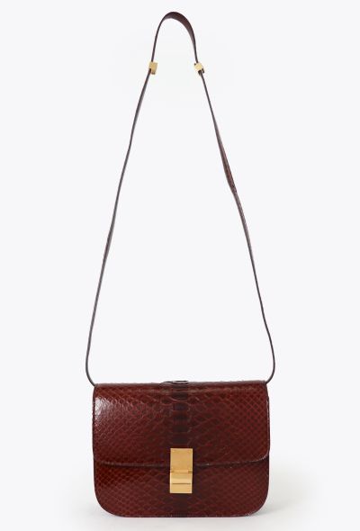 Céline Classic Box Python  Bag - 1