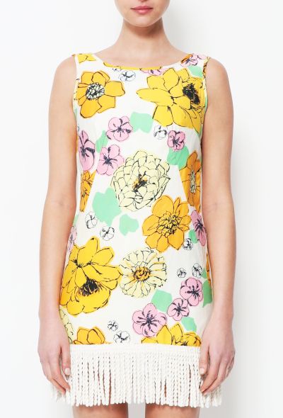                             Floral Fringe Dress - 2