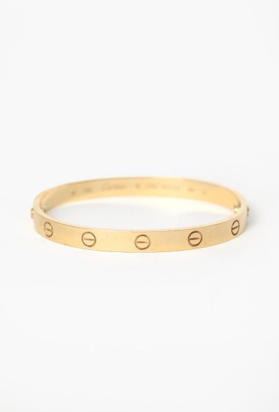 Cartier 18k Yellow Gold Classic Love Bracelet - 1