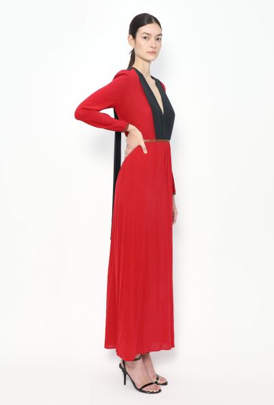 Prada 2014 Silk Lavallière Dress - 2