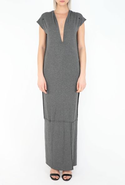 Maison Margiela '90s Plunging Panelled Jersey Dress - 2