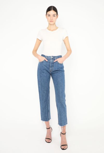 Re/Done '70s Stove Pipe' Jeans Blue dark - 1 Re/Done '70s Stove Pipe' Jeans Blue dark - 1
