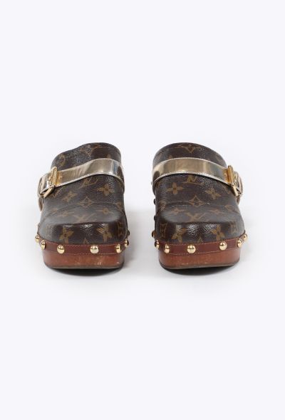Louis Vuitton 2017 Monogram Canvas Canopy Clogs - 2