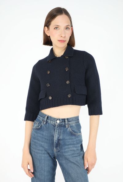 Miu Miu F/W 2024 Mod Cropped Cardigan - 1