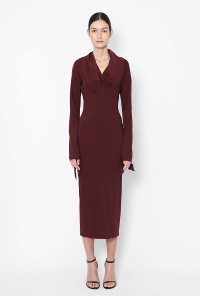 Romeo Gigli COLLECTOR '80s Cowl-Neck Dress - 1 Romeo Gigli COLLECTOR '80s Cowl-Neck Dress - 1