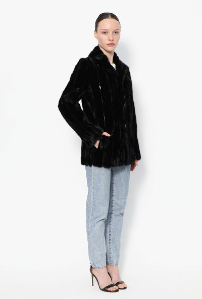                             2015 Iridescent Mink Fur Jacket - 2