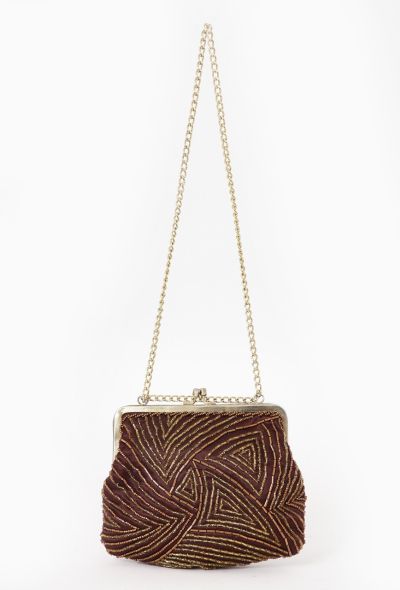 Sequined Mini Evening Bag - 1 Sequined Mini Evening Bag - 1