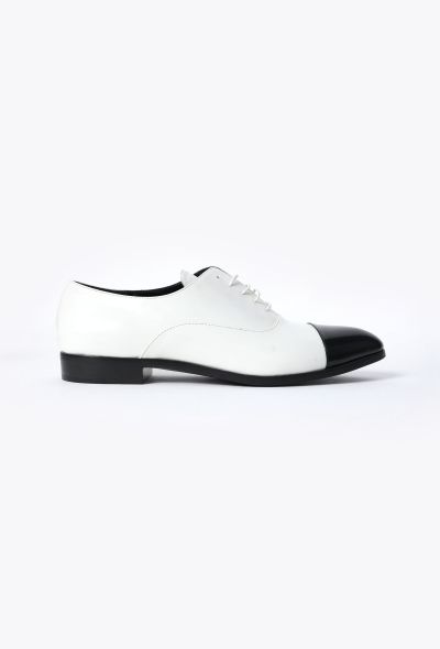 Prada Bicolor Derby Loafers - 1