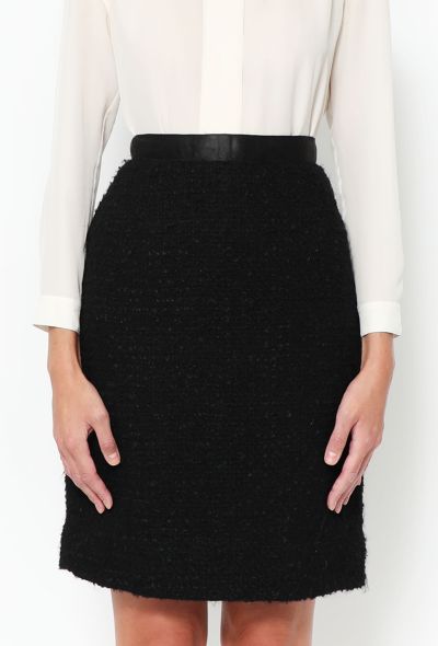                            '70s Tweed Bouclé Skirt