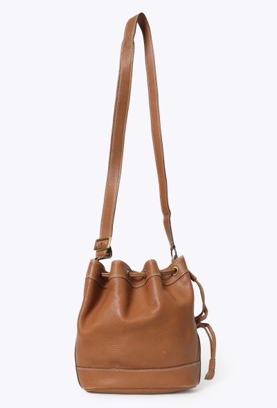 Hermès Vintage Gold Courchevel Market Bag PM - 1