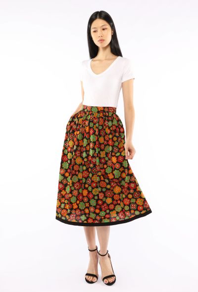 Saint Laurent 'Opéra Ballets Russes' Printed Skirt, F/W 1976 - 1
