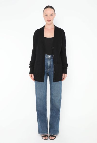 Céline Oversized Pocketed Cardigan - 2
