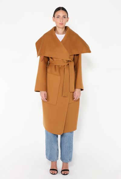 Hermès 2024 Cashmere Knit Shawl Coat - 2