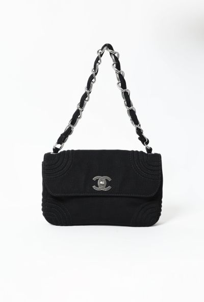 Chanel Jersey Timeless Flap Bag - 1