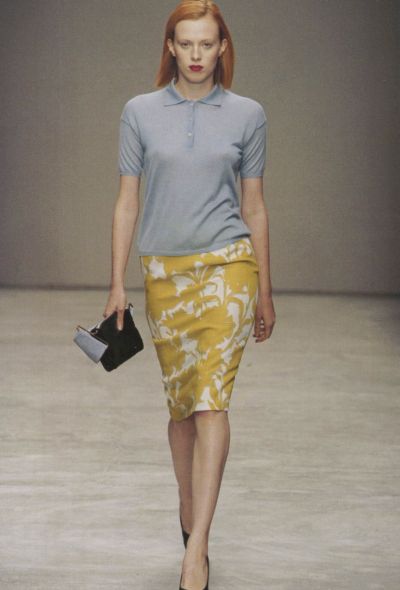 Prada S/S 2001 Floral Skirt - 2