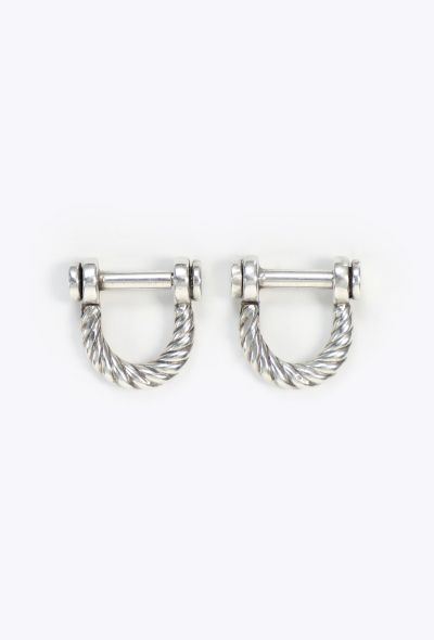 Men's Vintage Gaetan de Percin Sterling Cufflinks - 1