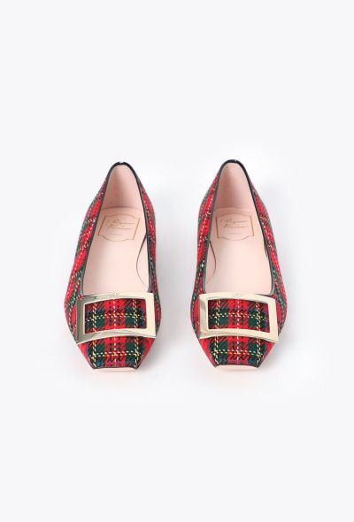 Roger Vivier 2024 Tartan Ballerina Flats - 2
