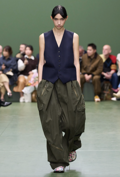 Loewe F/W 2024 Tailored Wool Vest - 2