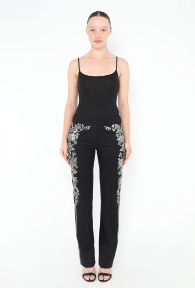 Alexander McQueen 2004 Embellished Felted Trousers - 1 Alexander McQueen 2004 Embellished Felted Trousers - 1