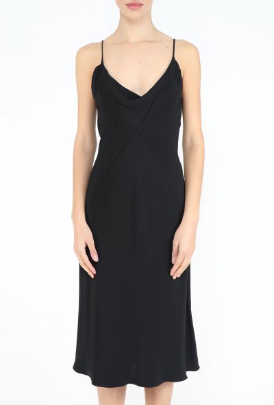 Prada 2002 Crêpe Cowl Slip Dress - 2
