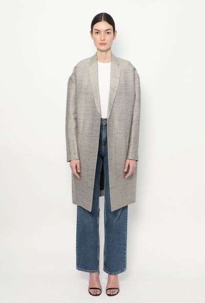 Céline 2013 Oversized Stitched Coat - 1 Céline 2013 Oversized Stitched Coat - 1