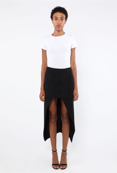 Alexander McQueen Wool Asymmetrical Skirt, 2022 - 1