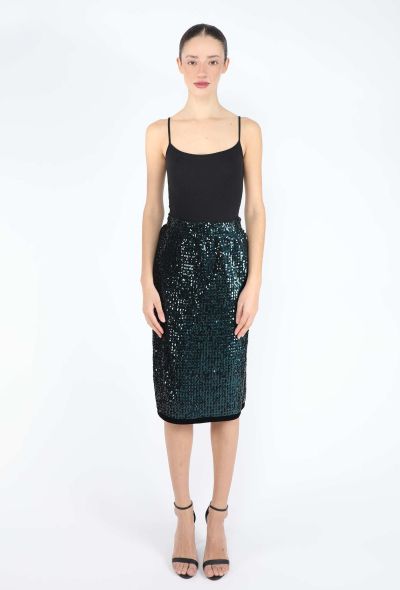 Saint Laurent Fall 1983 Sequin Skirt Ensemble - 2