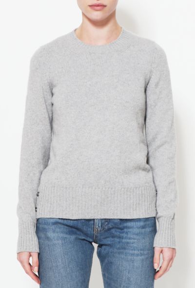                                         Cashmere 'CC' Sweater -1