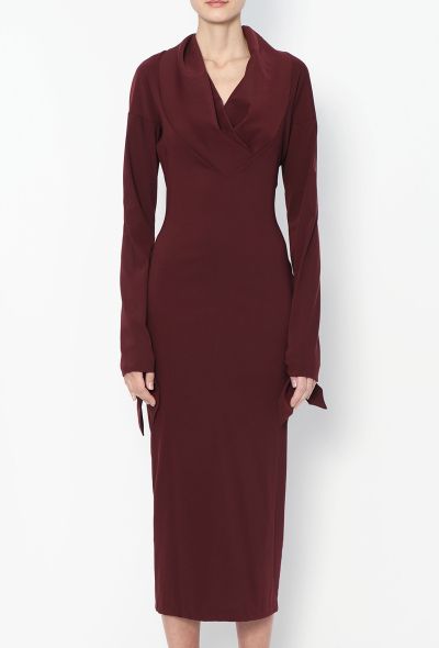 Romeo Gigli COLLECTOR '80s Cowl-Neck Dress - 2 Romeo Gigli COLLECTOR '80s Cowl-Neck Dress - 2